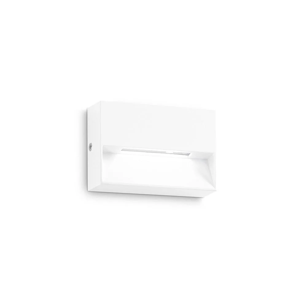 Ideal Lux Applique da esterno LED DEDRA IP65 10∕ 6,5∕ 3 – bianco