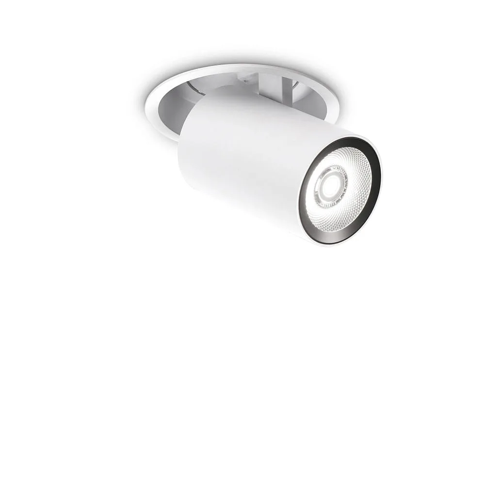 [IDEA-248165] Ideal Lux Faretto da incasso LED NOVA, IP20, 12W 3000K 1000lm 38°, orientabile (bianco)