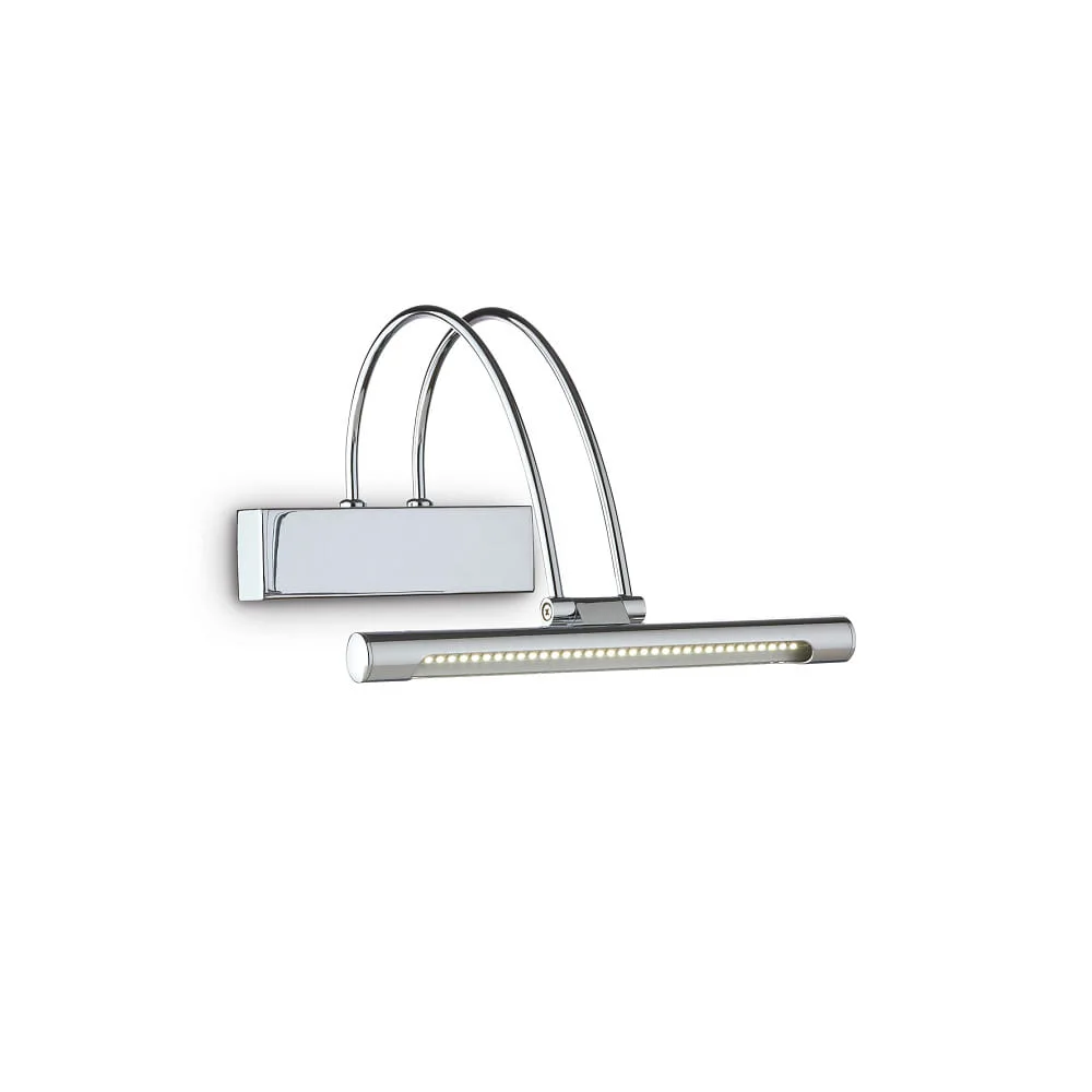 [IDEA-005386] Ideal Lux Lampada per quadri LED BOW AP36 Lampada per specchio, 36x 0,07W (cromo)