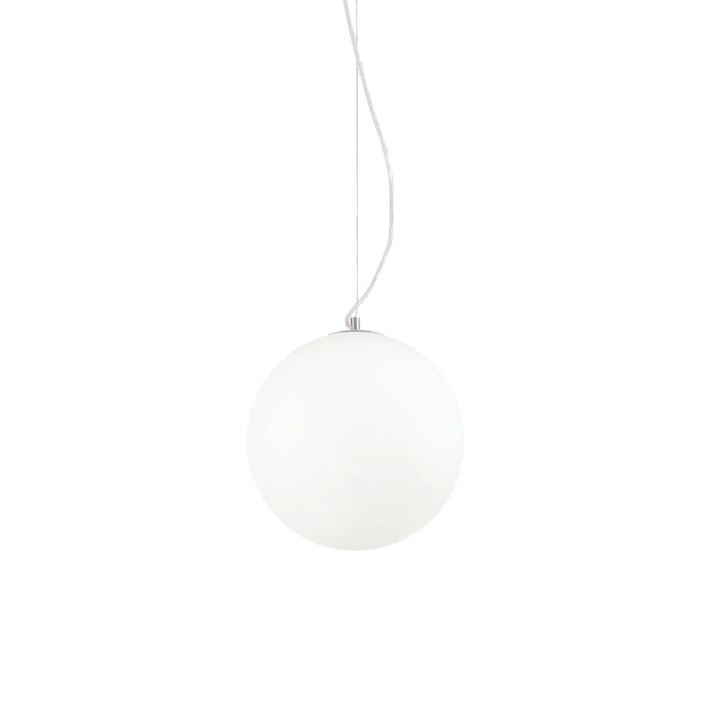 Ideal Lux Pendant luminaire MAPA BIANCO SP1 D30, E27, Ø 30cm