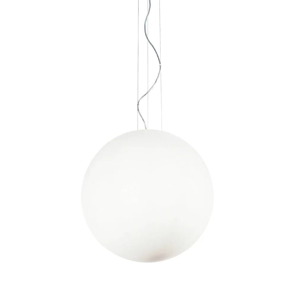 [IDEA-032122] Ideal Lux Lampada a sospensione MAPA BIANCO SP1 D50, E27, Ø 50cm