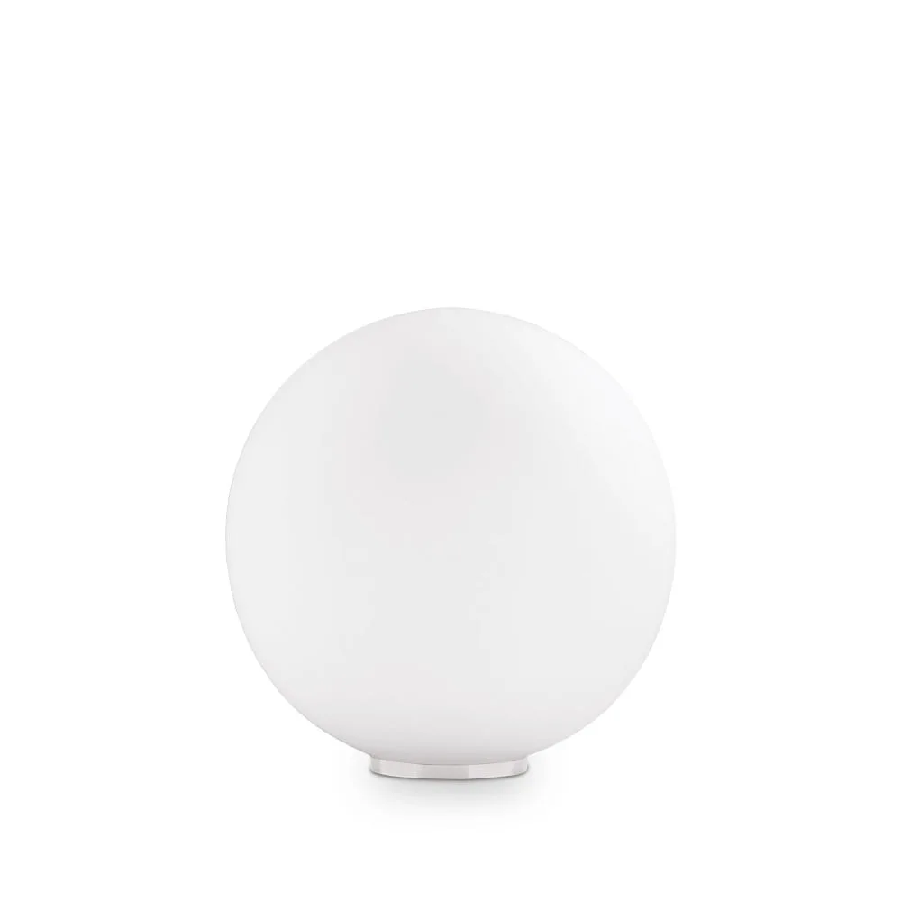 Ideal Lux Lampada da tavolo MAPA BIANCO TL1 D30, E27, Ø 30cm