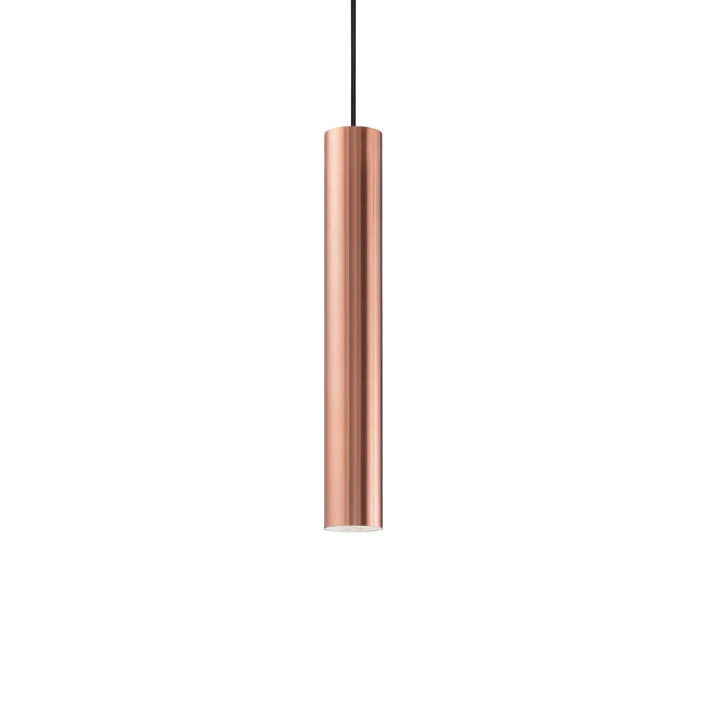 Ideal Lux Lampada a sospensione LOOK, IP20, Ø 6cm, incl. GU10 MR16 28W 3000K, rame