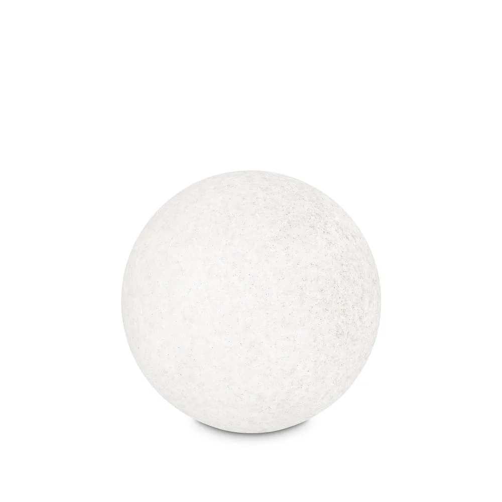 [IDEA-195490] Ideal Lux Outdoor Kugelleuchte DORIS, IP44, E27 max. 60W, Graniteffekt-Kunststoff, Ø 58cm