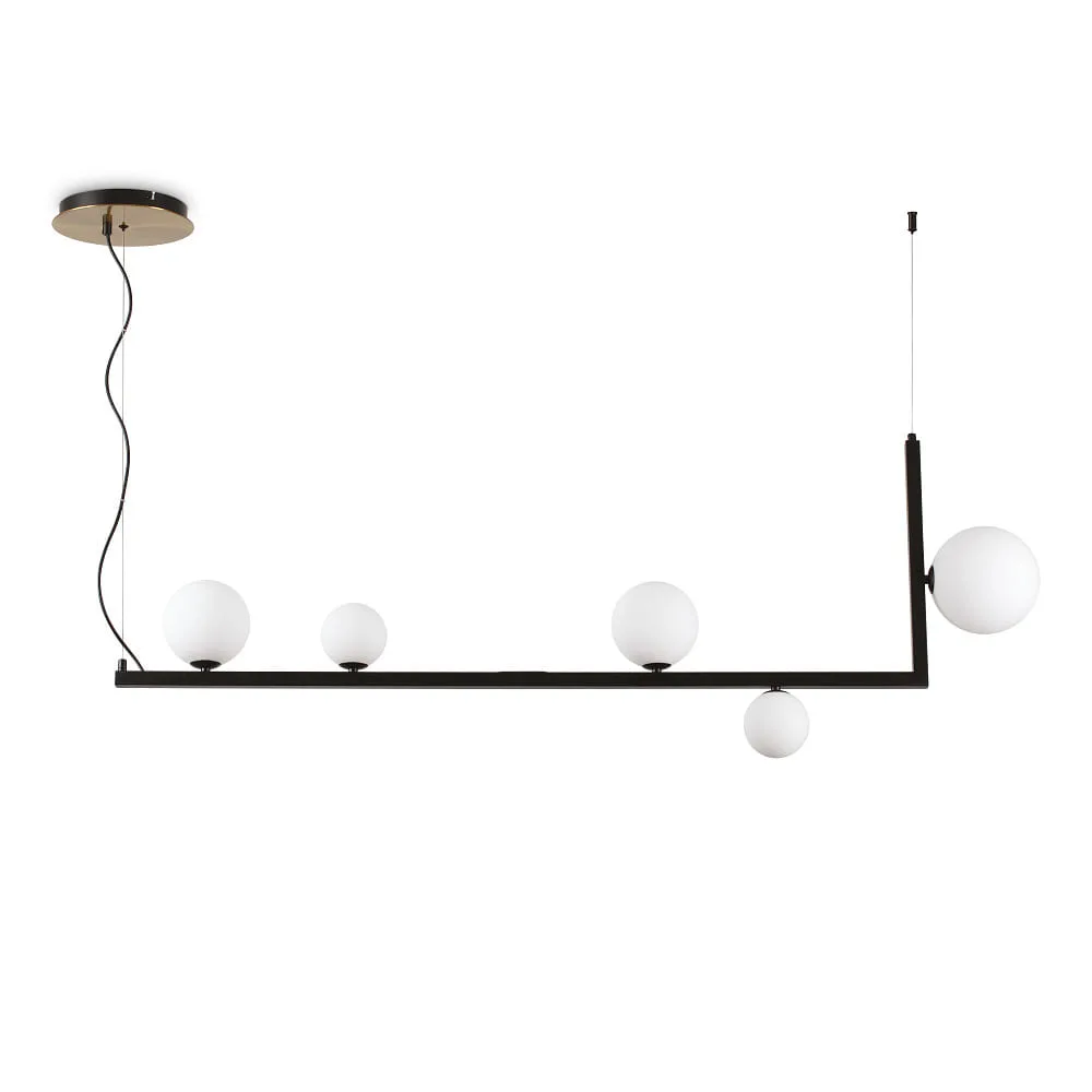 Ideal Lux Pendant luminaire BIRDS SP5 5 flames, adjustable G9 IP20