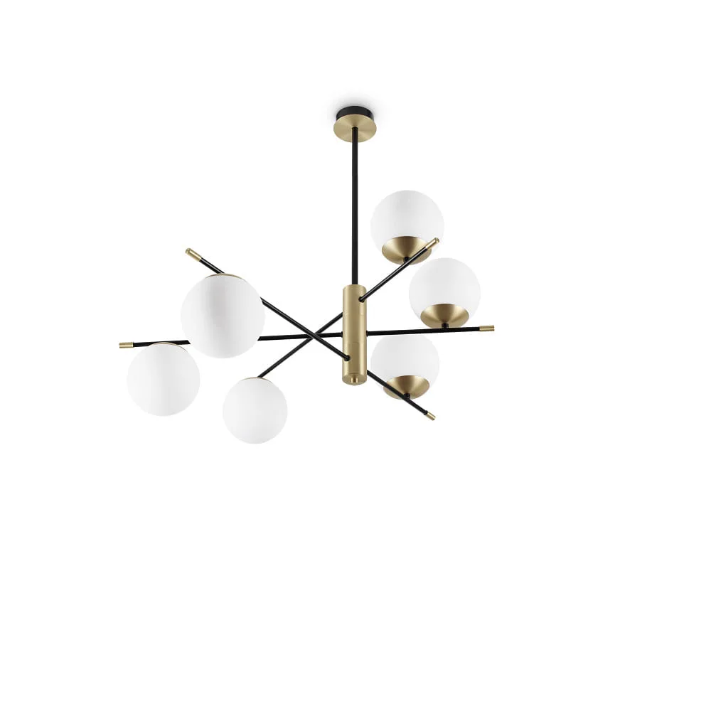 Ideal Lux Plafoniera GOURMET PL6 6 fiamme E14 IP20