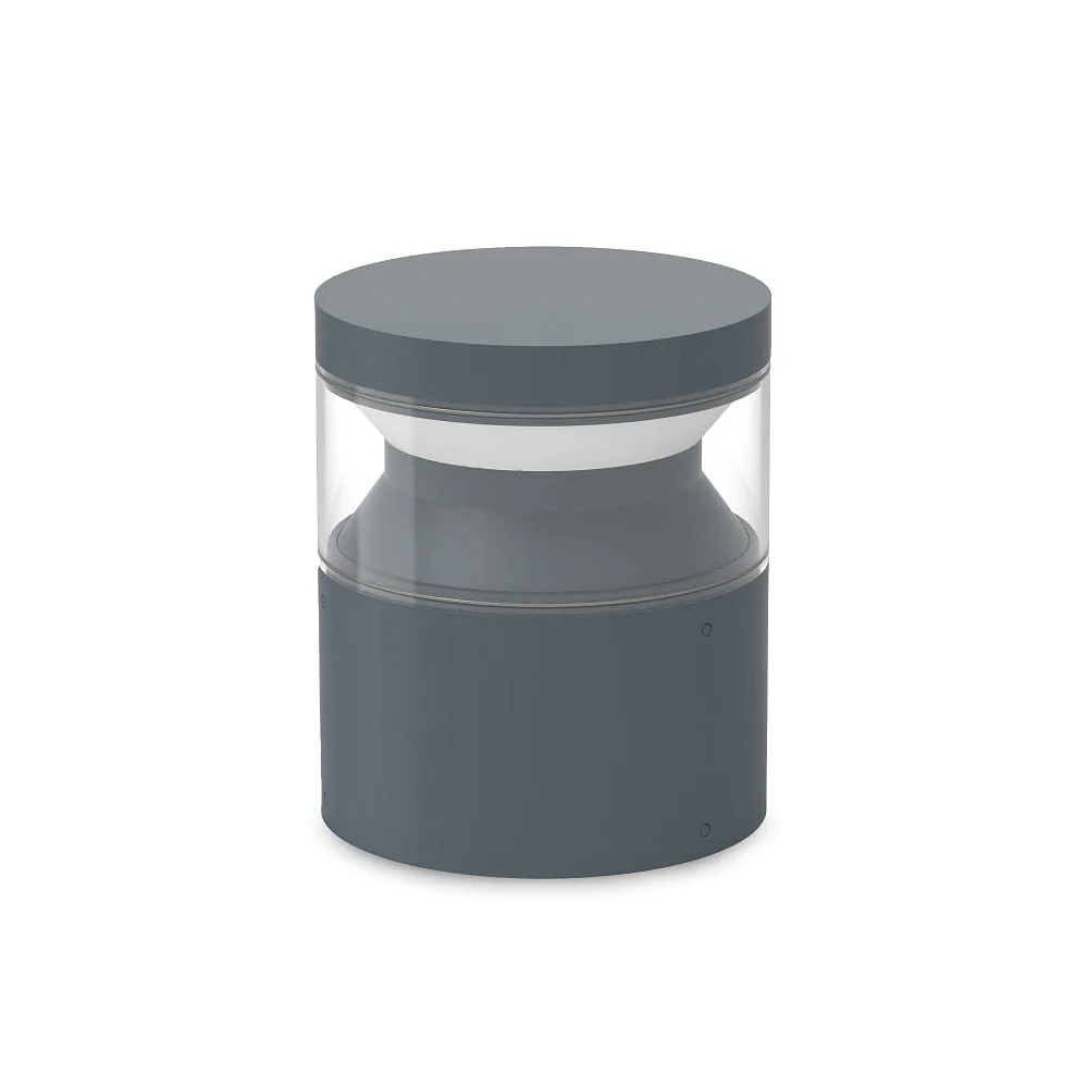 [IDEA-346656] Ideal Lux LED Wegeleuchte BOEING H015 zylindrisch, schaltbar, mit Diffusor IP65