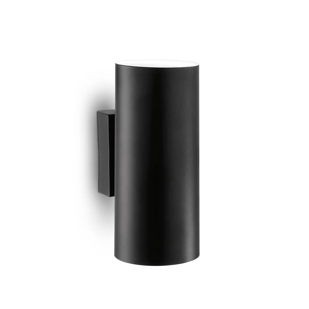 [IDEA-095998] Ideal Lux Wall luminaire HOT AP2, 2 flames, GU10, 28W, black