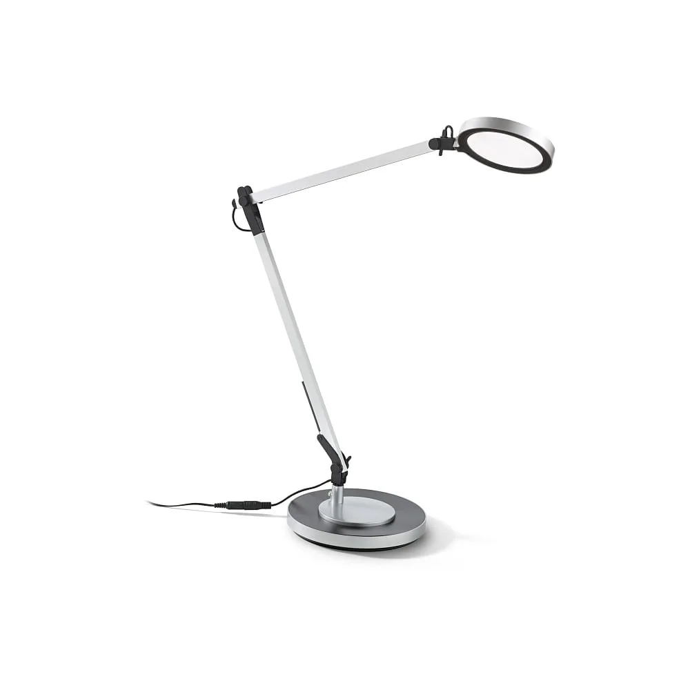 Ideal Lux Lampada da tavolo LED FUTURA, con dimmer touch e braccio orientabile, 10W 4000K 600lm, 1100 lm