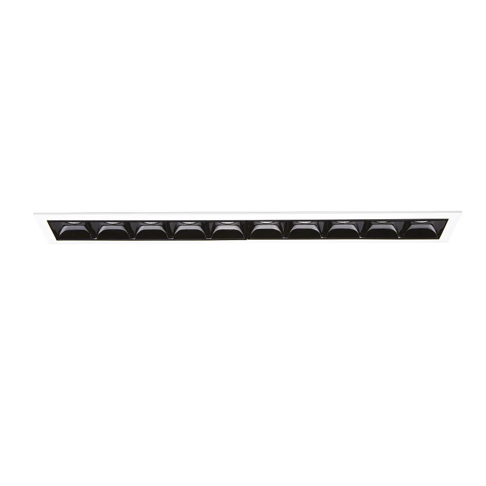 Ideal Lux Einbau-Downlight LIKA FI TRIM D27 10-fach, on/off, mit Rand, UGR < 16 IP20