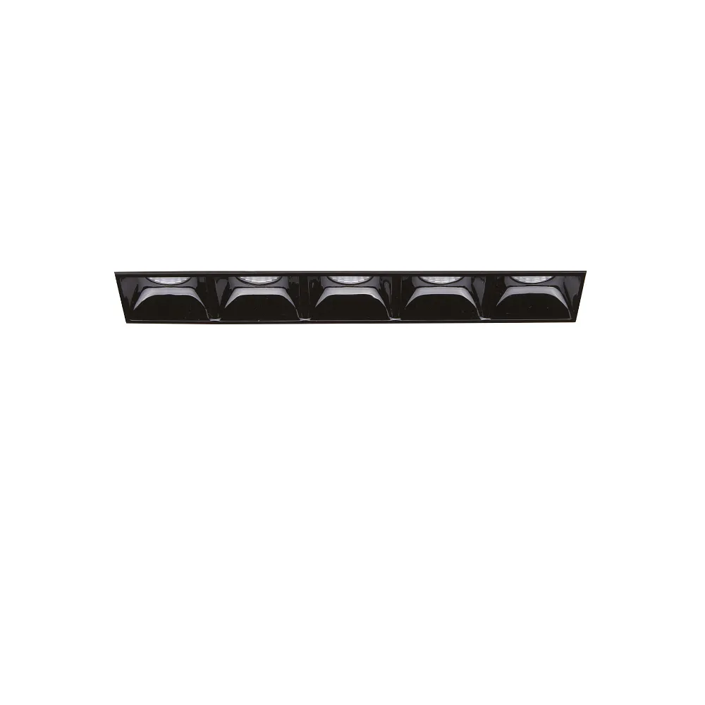 [IDEA-267906] Ideal Lux Incasso downlight LIKA FI TRIMLESS D14 5 fiamme, filo muro, on/off, UGR < 16 IP20, lucido