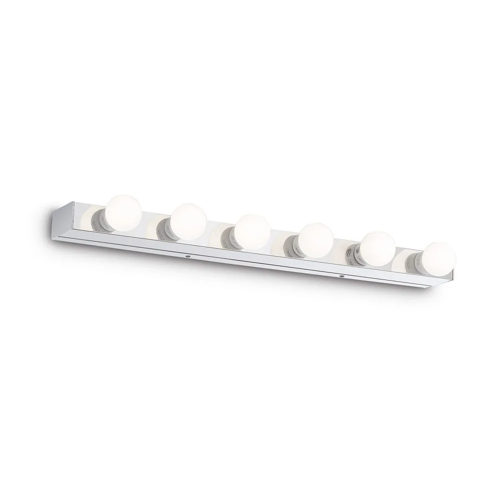 Ideal Lux Wandleuchte / Spiegelleuchte PRIVÈ AP6, 6-flammig, E14