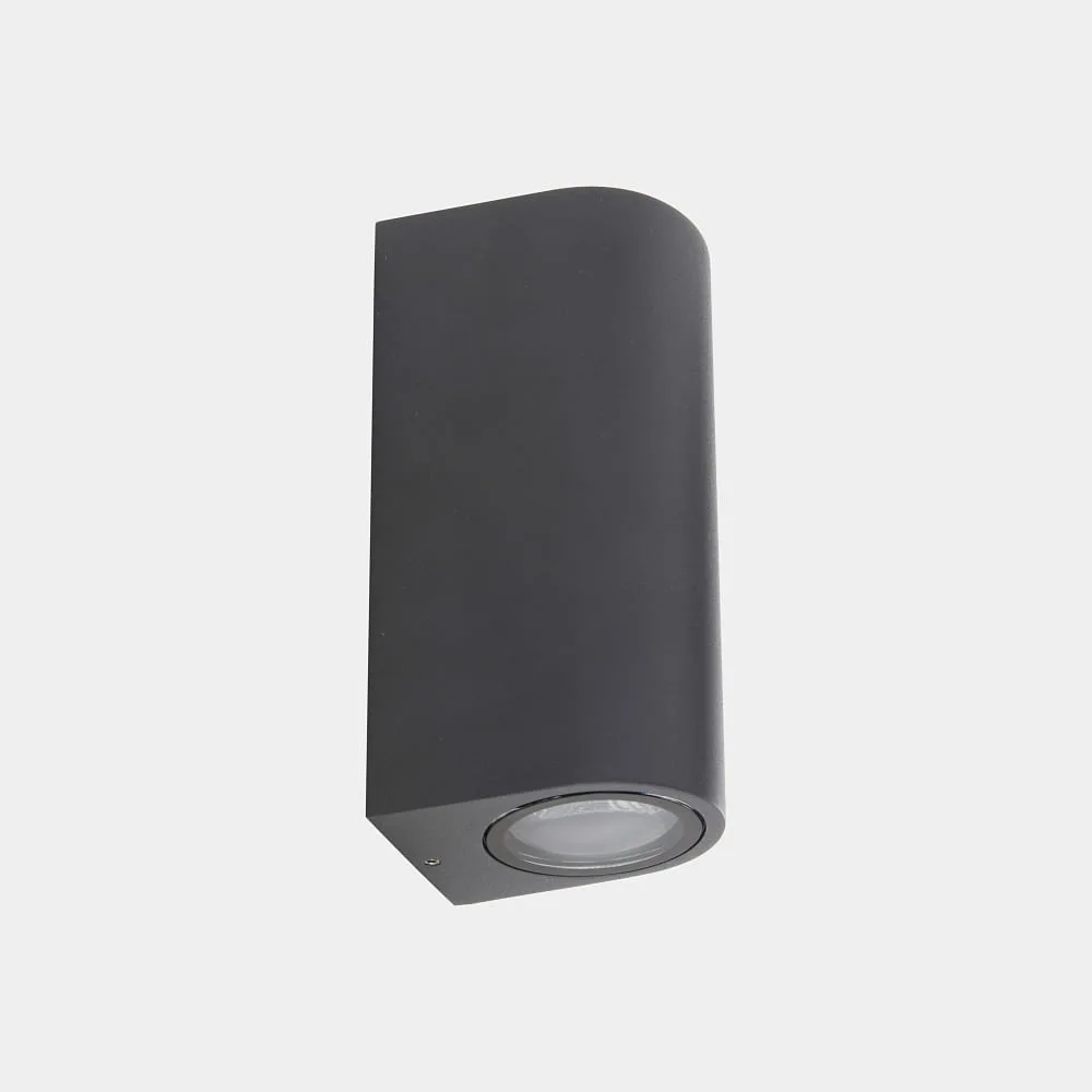 [LEDS-05-E159-Z5-37] LEDS C4 Applique d'extérieur EKO DOUBLE EMISSION GU10 haut / bas GU10 IP66, anthracite avec variateur