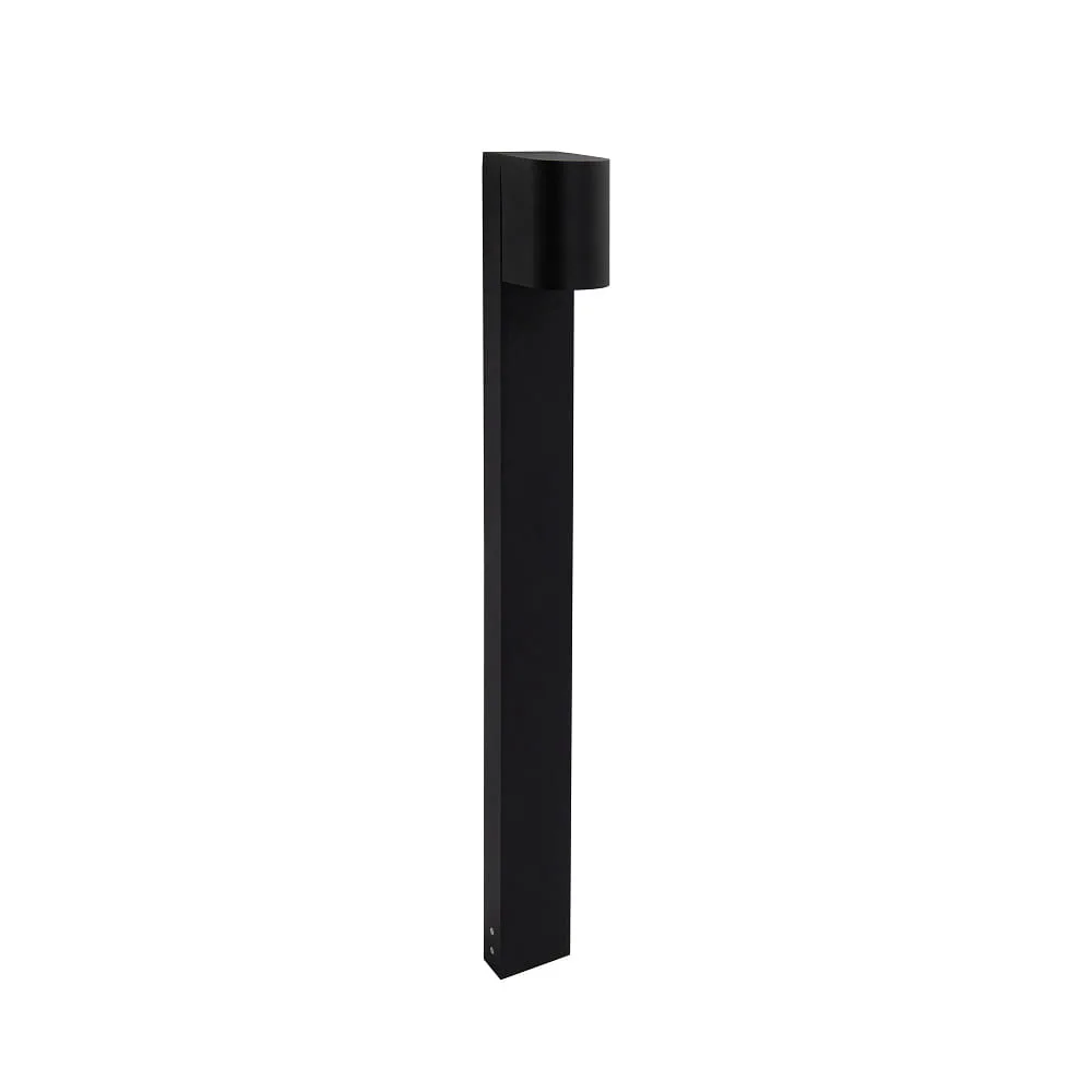 LEDS C4 Bollard lamp EKO BOLLARD STANDARD LED down, rigid, straight IP66, black dimmable