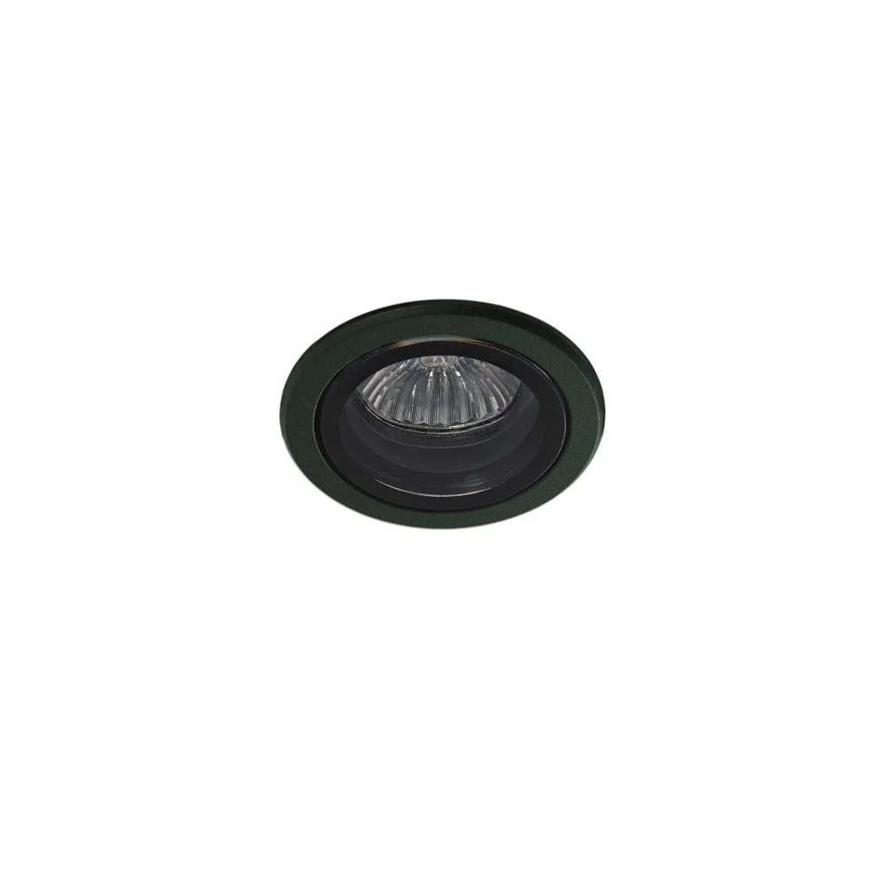 LEDS C4 Einbauleuchte EKO DOWNLIGHT LED down, rund, rigid IP66, schwarz dimmbar 6,1W 369lm 3000K 24° CRI > 80