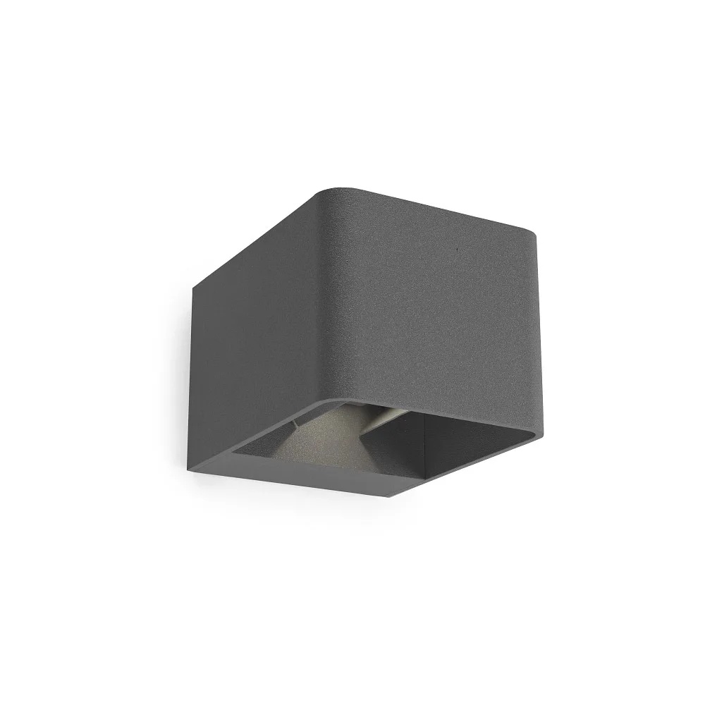 [LEDS-05-9683-Z5-CK] LEDS C4 Applique et plafonnier WILSON SQUARE LED up / down, ajustable, on/off IP65, anthracite (LEDS-05-9683-Z5-CK)