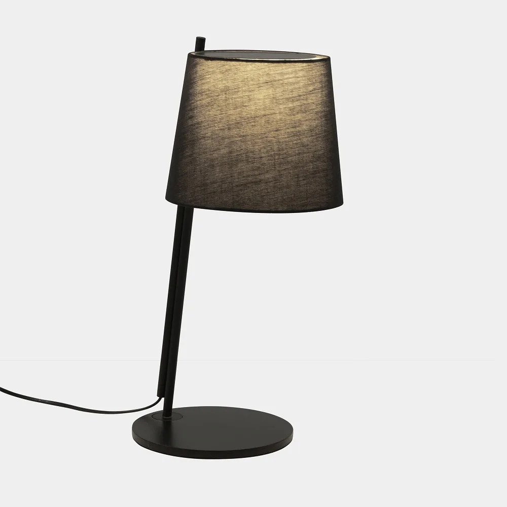 LEDS C4 Tischleuchte CLIP E27, Schirm exkl., schwarz
