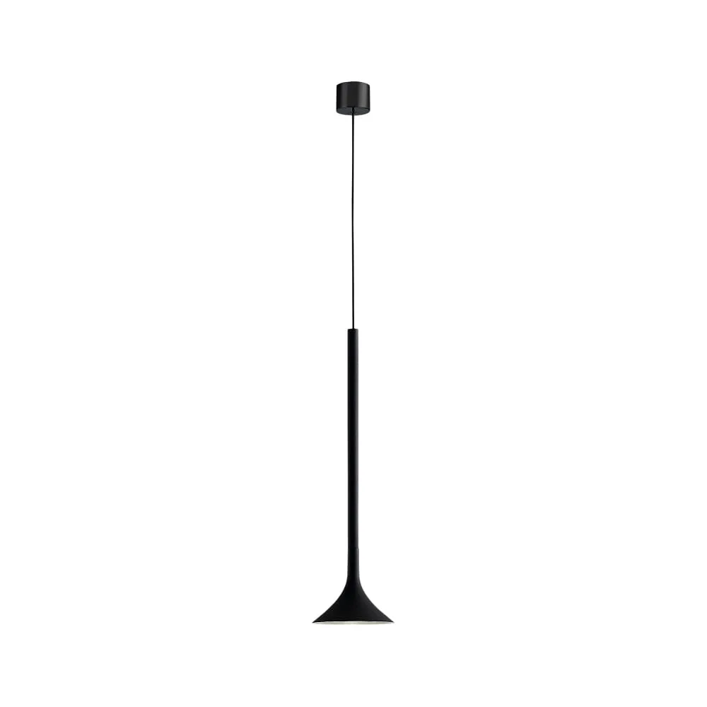 LEDS C4 Suspension ALIVE SINGLE LED IP20, noir dimmable, 492 lm