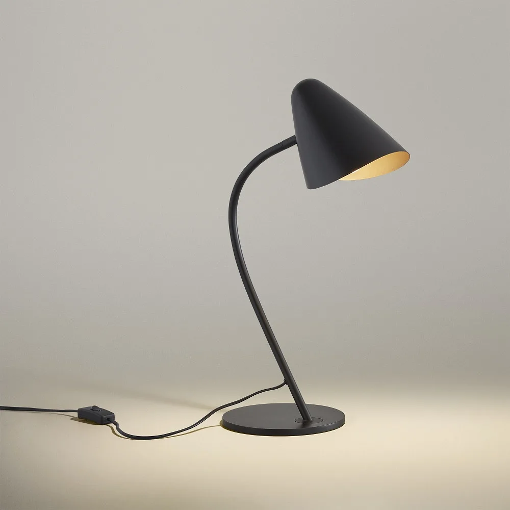 [LEDS-10-7582-05-05] LEDS C4 Lampada da tavolo ORGANIC E27, nero