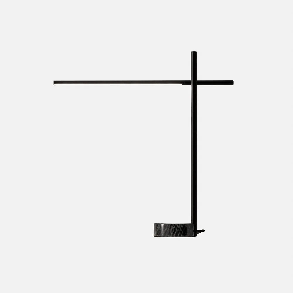 [LEDS-10-8102-05-M1] LEDS C4 Lampada da tavolo TUBS LED, nero dimmerabile