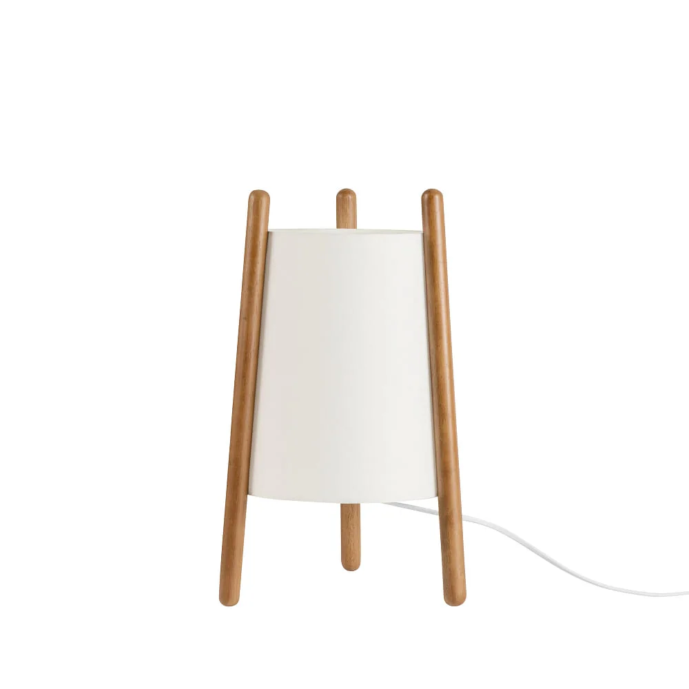 LEDS C4 Lampada da tavolo WOODY con interruttore E27 IP20