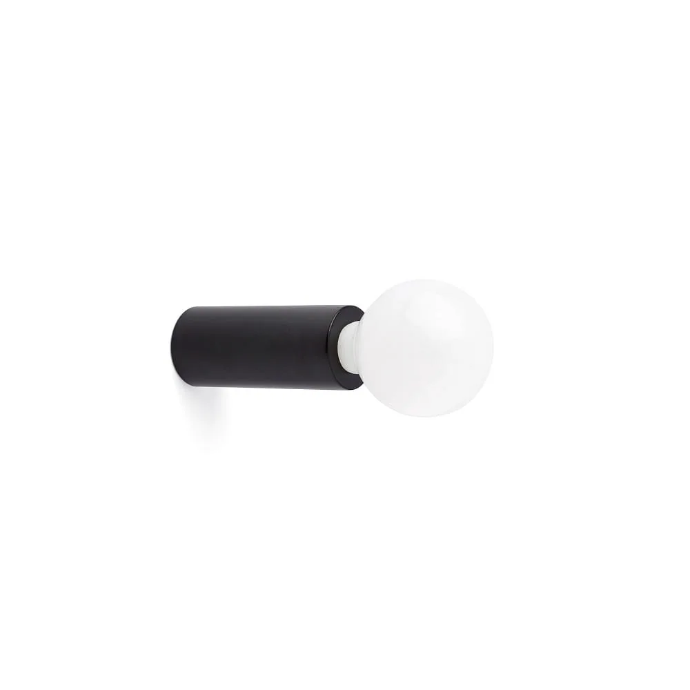 [FAR-62171] FARO BARCELONA Wandleuchte TEN E27 IP20, L∕ B∕ H∕ T: 6∕ 14∕ 6∕ 14 cm (schwarz matt)
