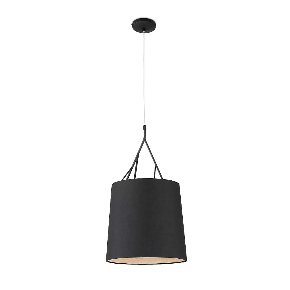 FARO BARCELONA Suspension TREE E27 IP20 – noir mat