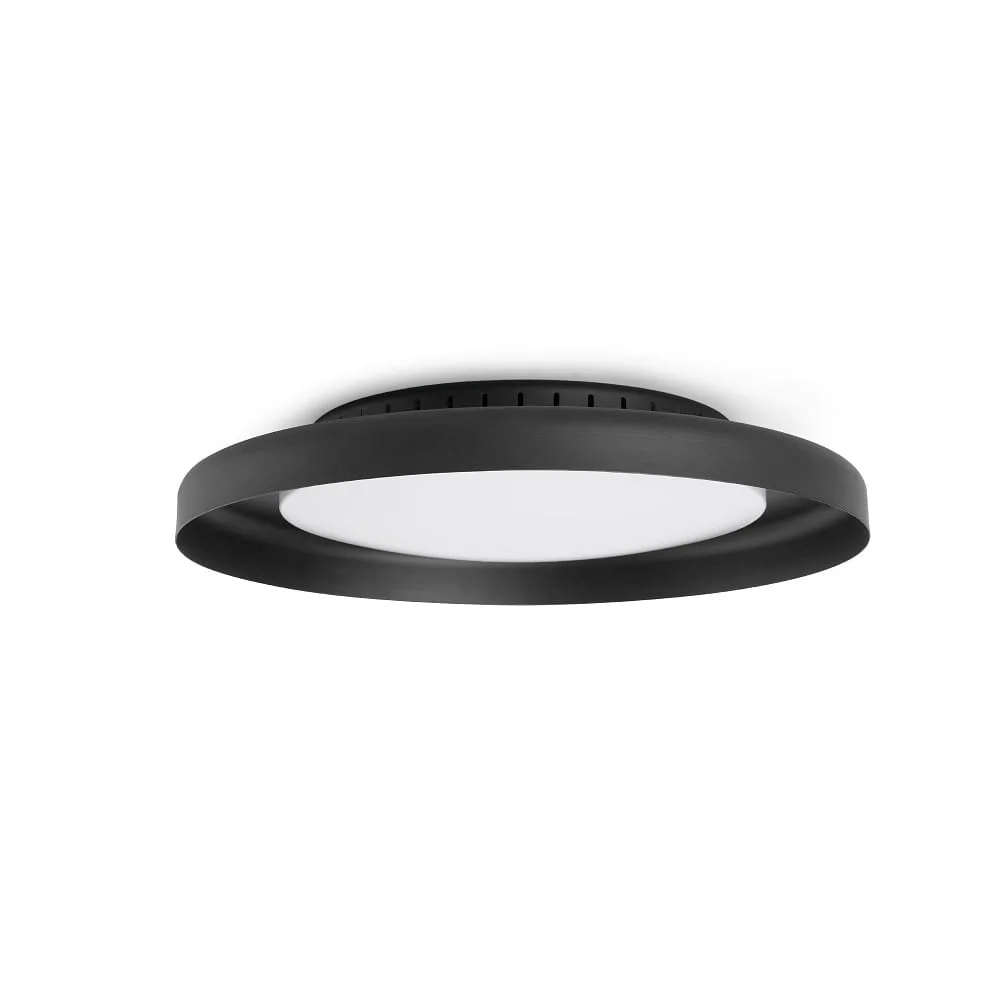 [FAR-64096] FARO BARCELONA Wall and ceiling luminaire DOLME LED IP20 (black matt)