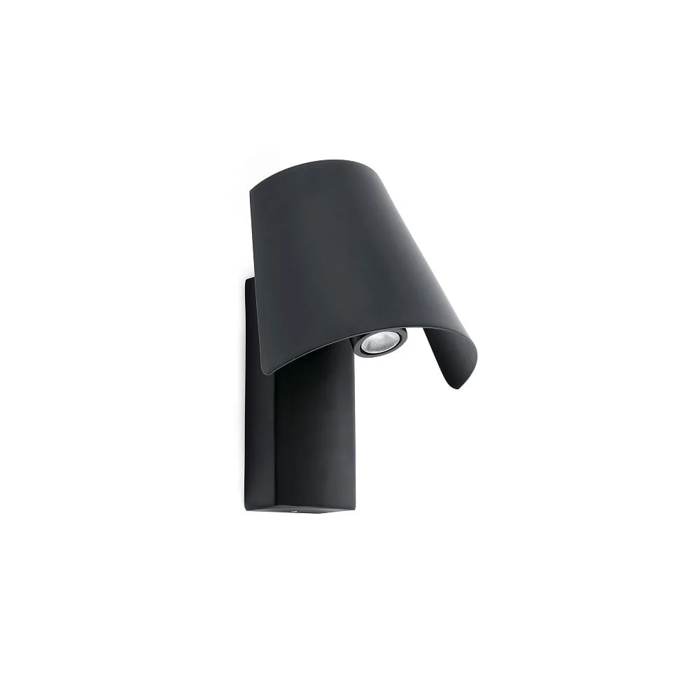 FARO BARCELONA Wall luminaire LE LED IP20 – black matt