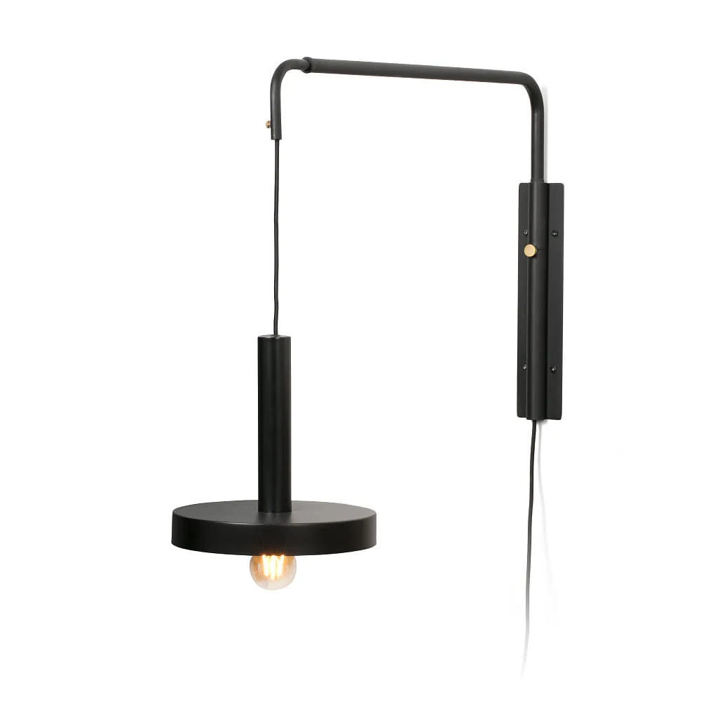 [FAR-20167] FARO BARCELONA Applique murale WHIZZ E27 IP20, L∕ B∕ H∕ T: 120∕ 120∕ 50∕ 120 cm (or noir mat)