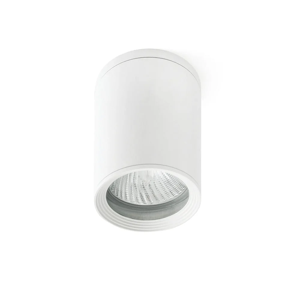 FARO BARCELONA Plafoniera da esterno TASA E27 IP44 – Bianco opaco