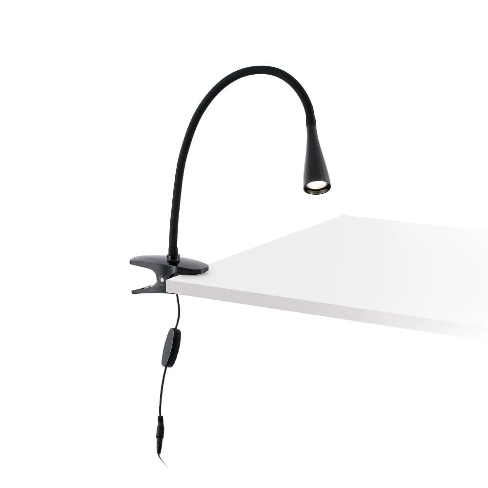 [FAR-52061] FARO BARCELONA Lampe à poser LENA LED IP20 (noir mat)