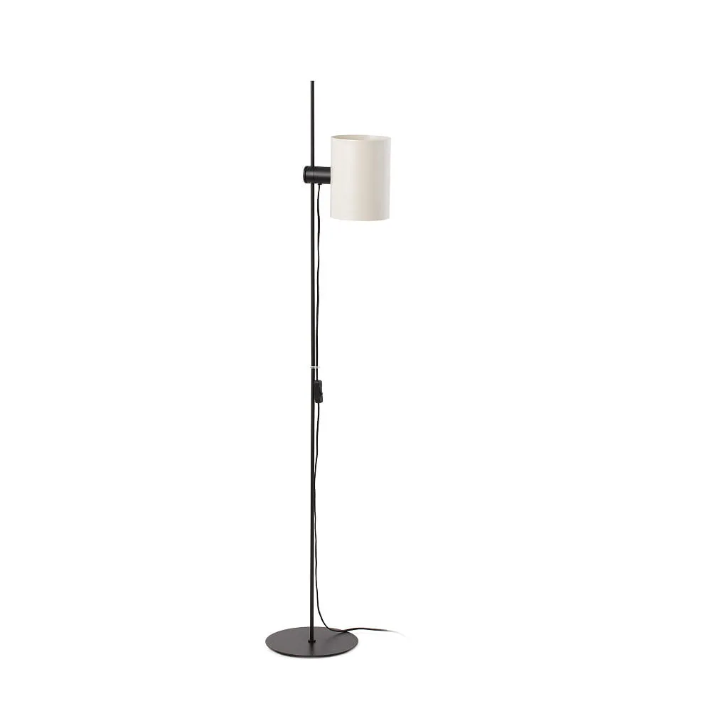 FARO BARCELONA Lampada da terra GUADALUPE E27 IP20 – beige nero opaco