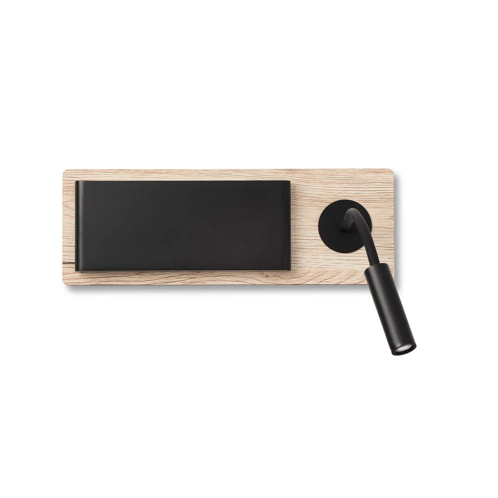 [FAR-20062] FARO BARCELONA Applique murale MOOD LED IP20, chêne, 6 W