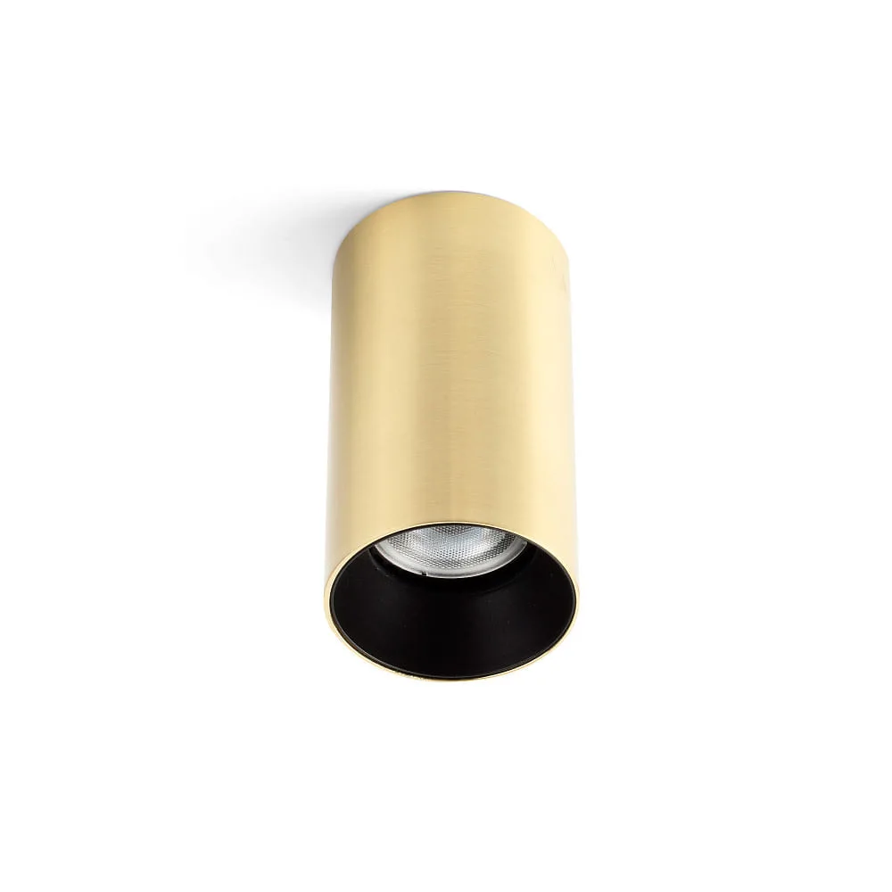 [FAR-43758] FARO BARCELONA Ceiling luminaire STAN GU10 IP20, gold, satined