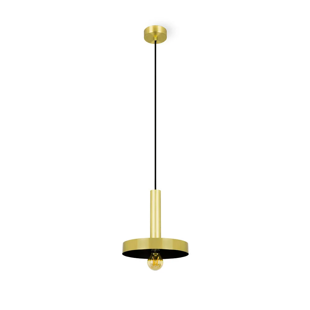 FARO BARCELONA Pendelleuchte WHIZZ E27, IP20, gold, schwarz (FAR-20161)