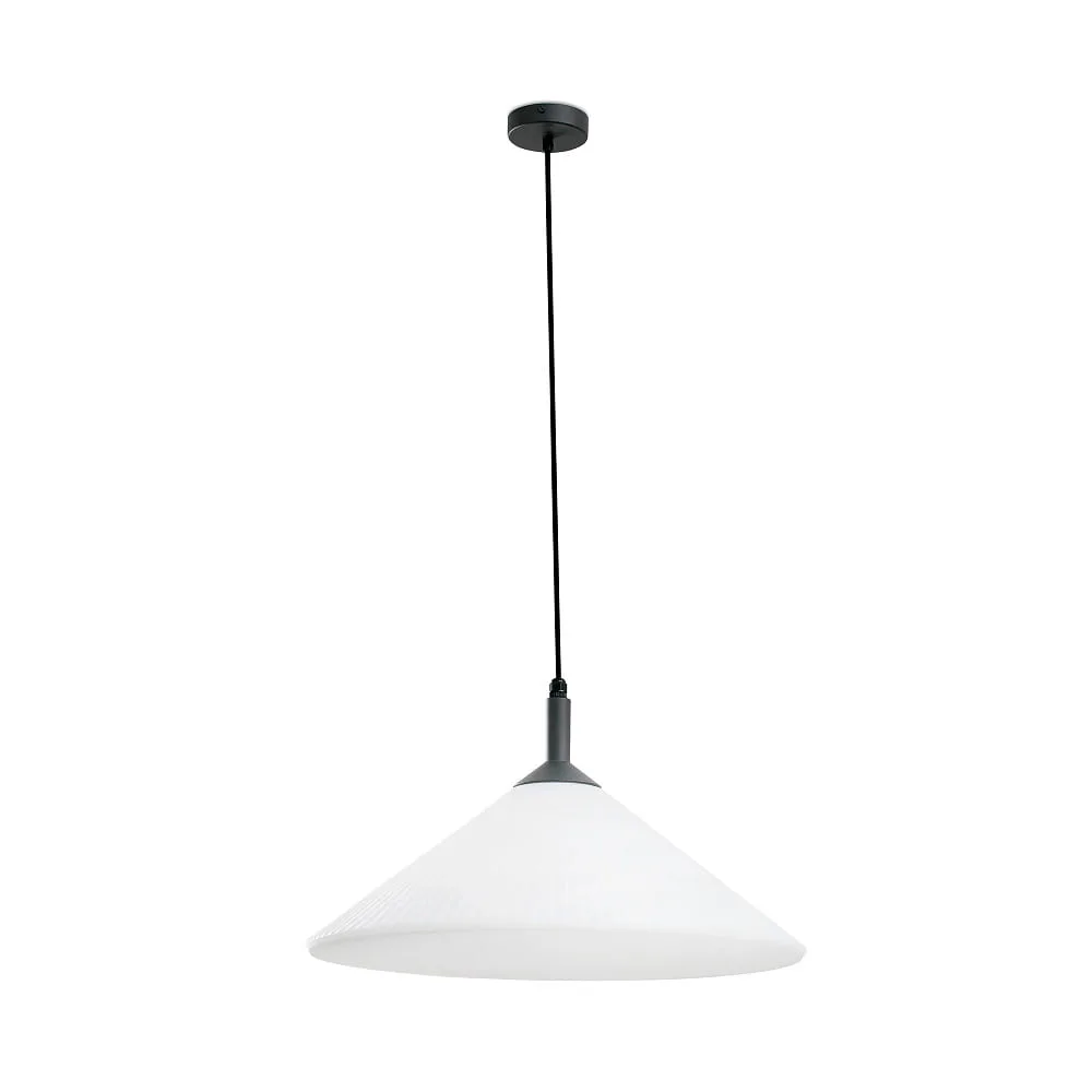 FARO BARCELONA Lampada a sospensione SAIGON OUT E27 IP44, grigio scuro (FAR-71579-02)