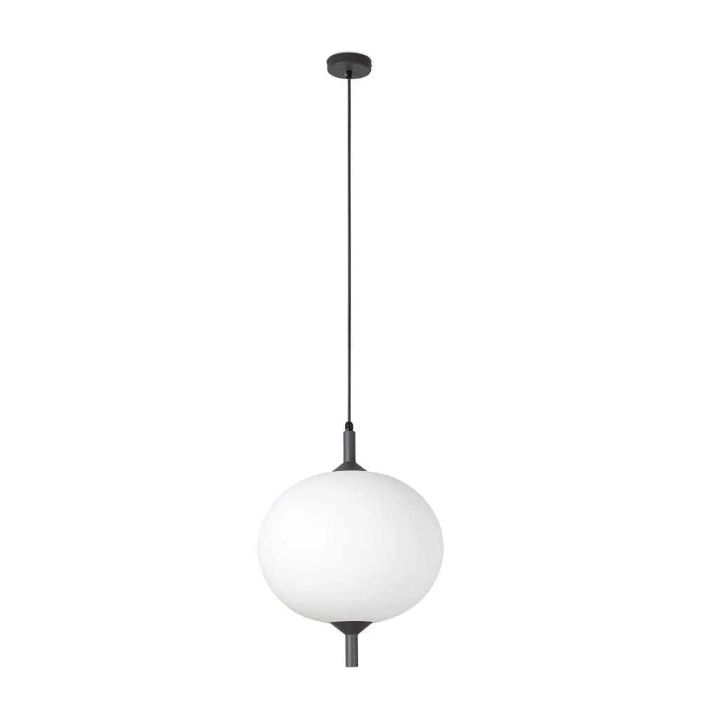 [FAR-71579C-04] FARO BARCELONA Suspension SAIGON OUT E27 IP44, gris foncé (FAR-71579C-04)