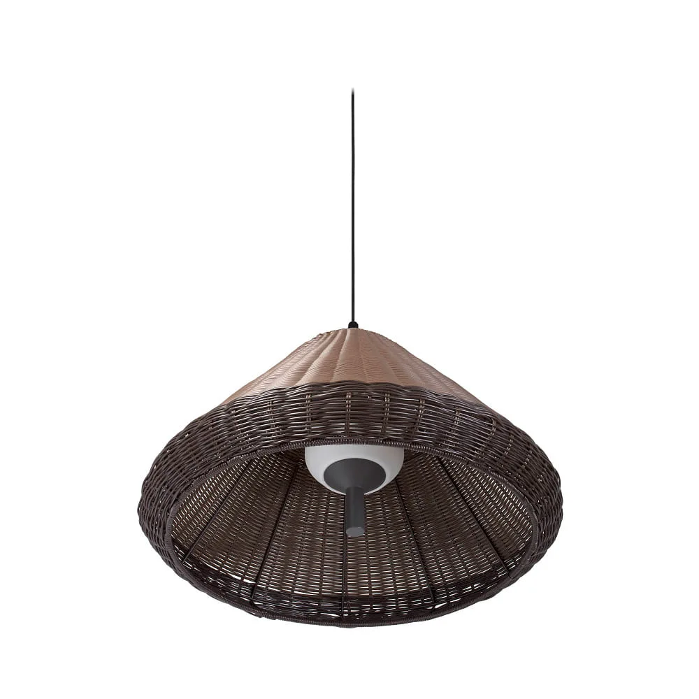 FARO BARCELONA Suspension SAIGON OUT E27 IP44, gris foncé (FAR-71579C-07)