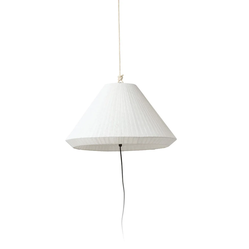 FARO BARCELONA Pendelleuchte SAIGON OUT E27 IP44, dunkelgrau (FAR-71584-05)