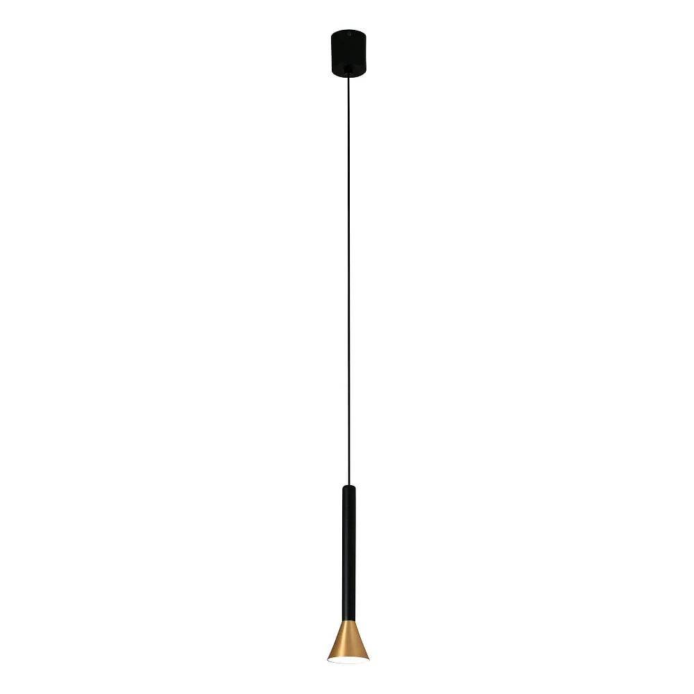 [FAR-64223] FARO BARCELONA Pendant luminaire DANKA LED IP20, gold, satined