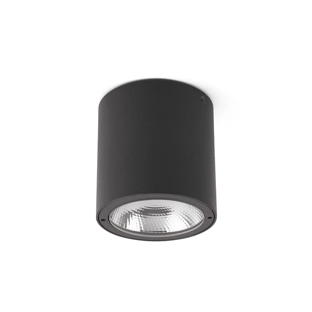 [FAR-70575] FARO BARCELONA Plafoniera GOZ LED IP65, grigio scuro