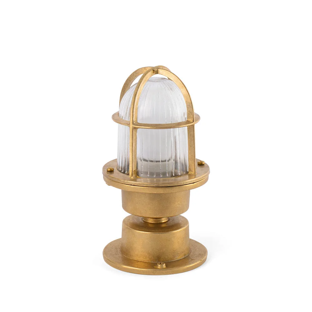 FARO BARCELONA Applique e plafoniera MAUREN E27 IP44, ottone