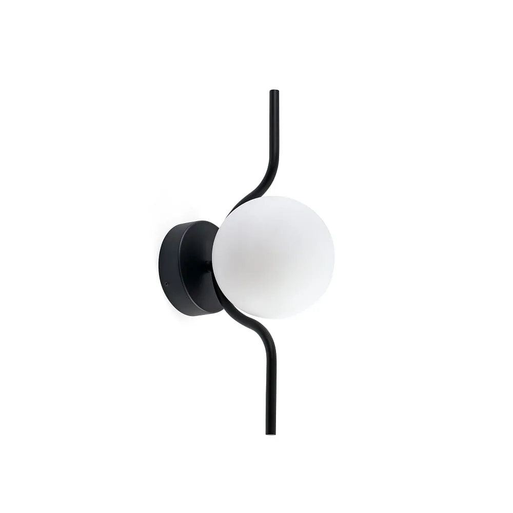 FARO BARCELONA Applique LE LED IP20, nero opaco