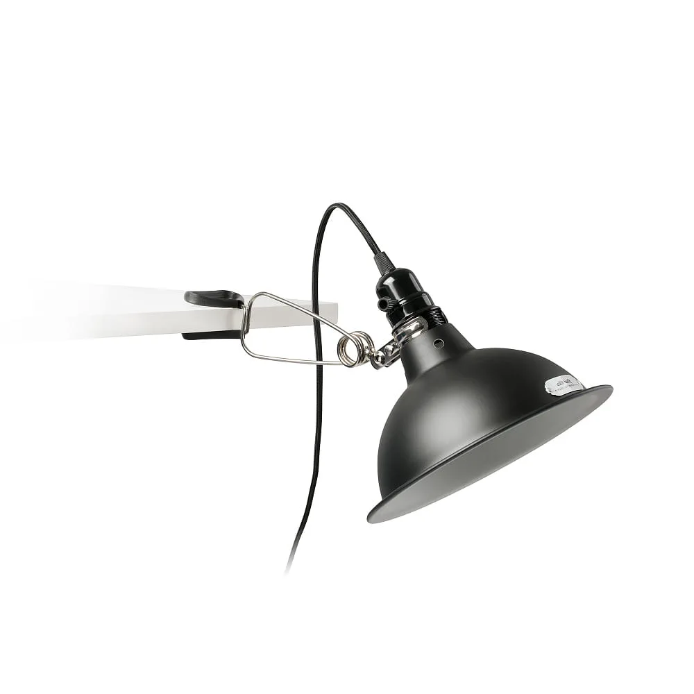 [FAR-64169] FARO BARCELONA Clamp lamp PEPPER E27 IP20, black matt