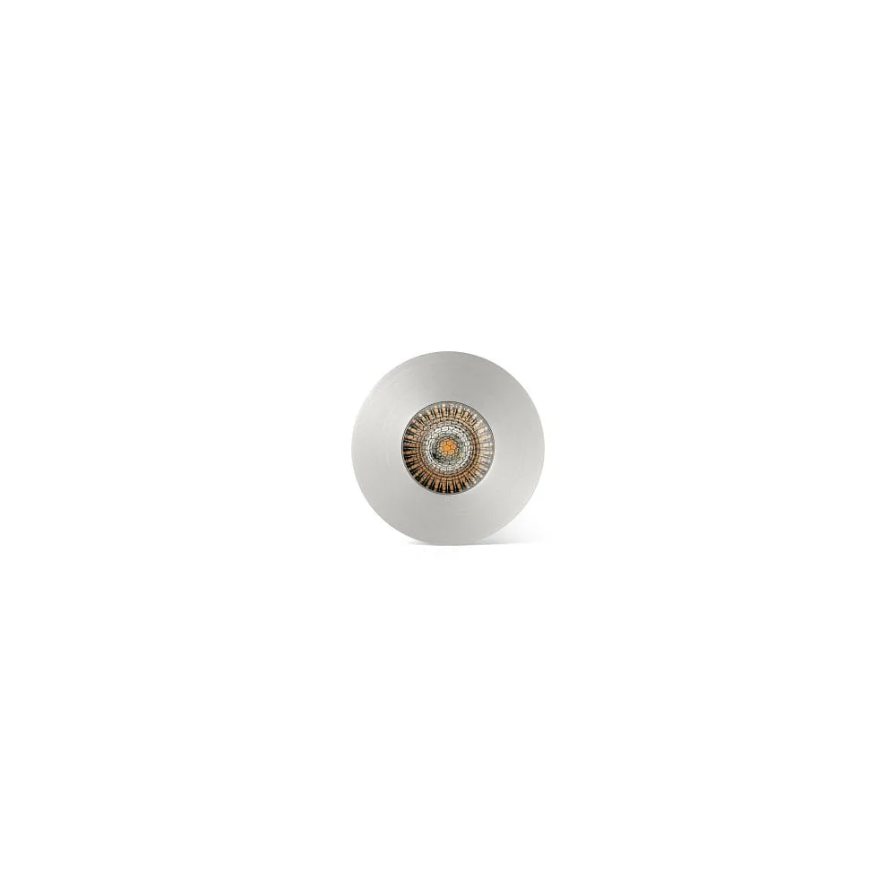 [FAR-70728] FARO BARCELONA Bodeneinbauleuchte GRUND 80 (INCL HONEYCOMB) 350MA rund, rigid, befahrbar IP67, Edelstahl, satiniert dimmbar, 3000 K