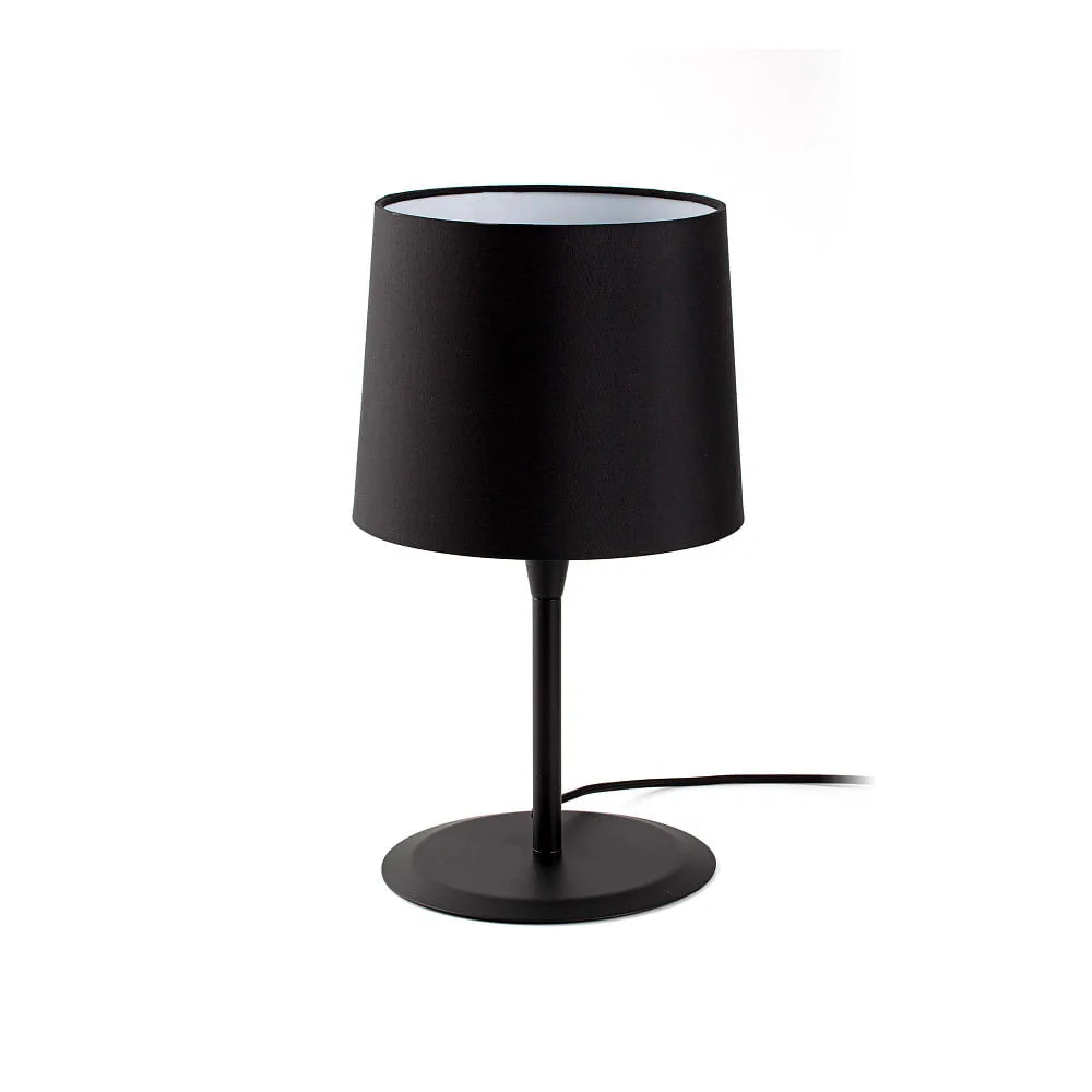 [FAR-64311-06] FARO BARCELONA Lampada da tavolo CONGA E27 IP20, nero opaco