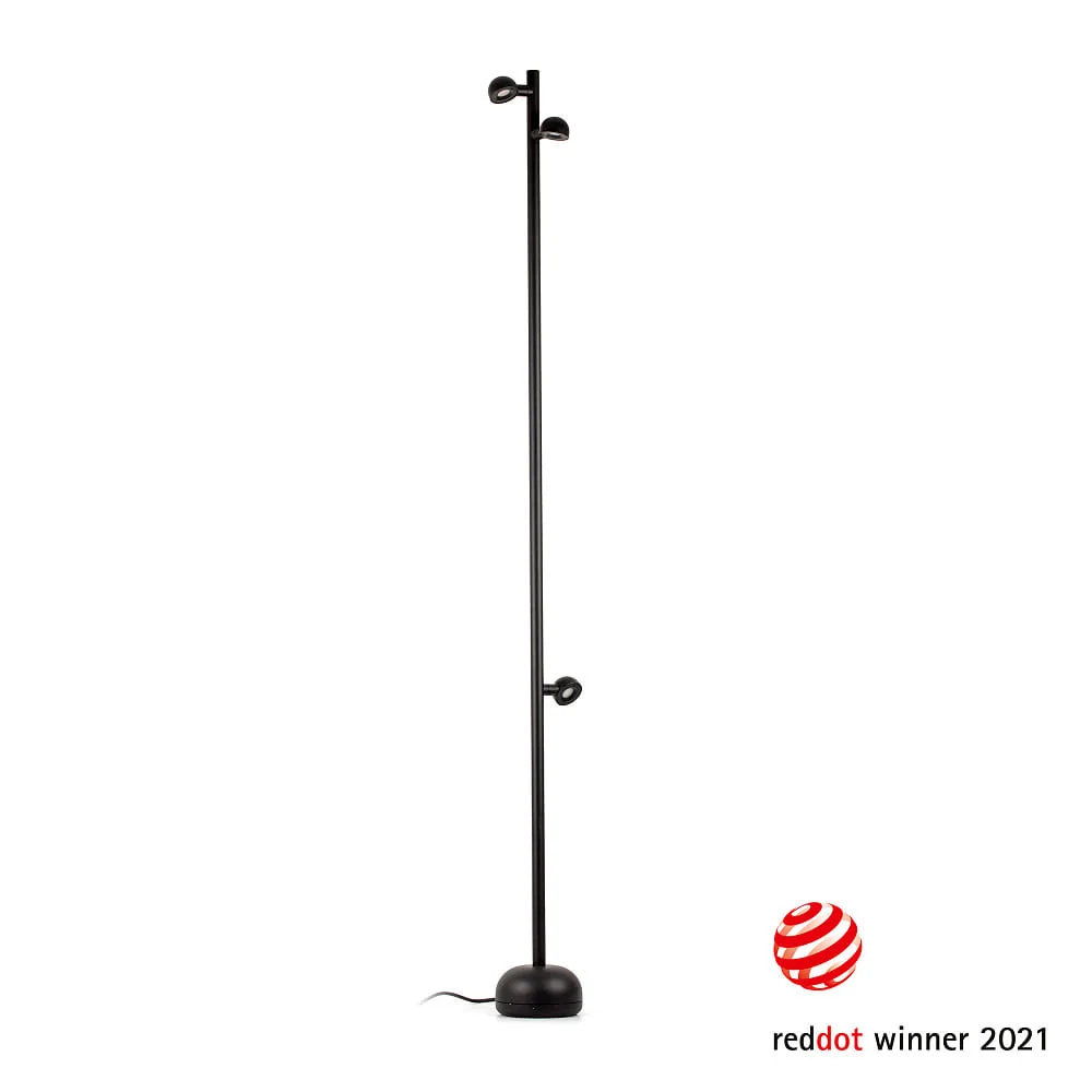 [FAR-71254] FARO BARCELONA Lampada da terra BROT 1800 LED IP65, nero (FAR-71254)