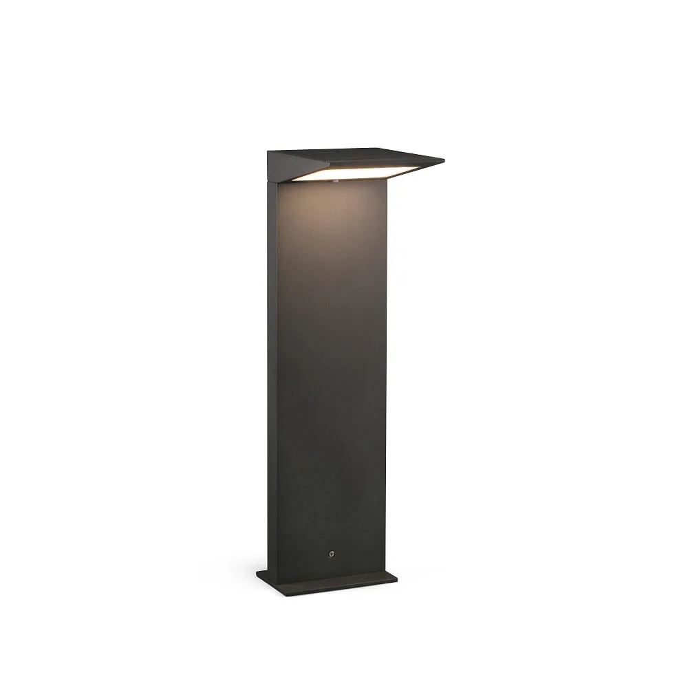 FARO BARCELONA Stehleuchte SOLEIL LED IP54, dunkelgrau