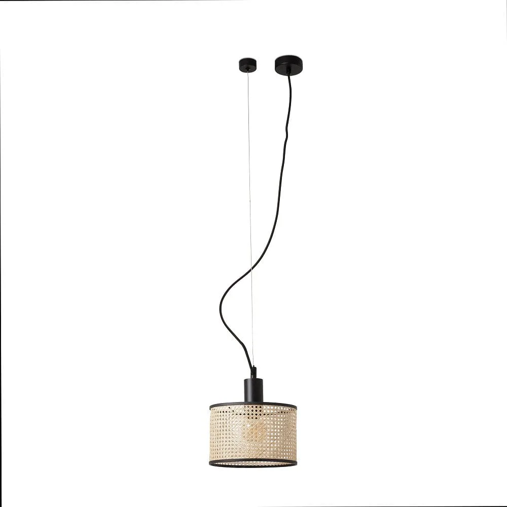 FARO BARCELONA Suspension MAMBO E27 IP20, noir mat (FAR-64314-47)